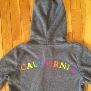 Chaser | 'California' Zip Up Hoodie